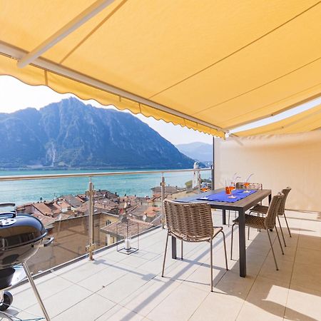 Ferienwohnung Casa Madlen - Bright Attic With Marvelous View Campione dʼItalia Exterior foto